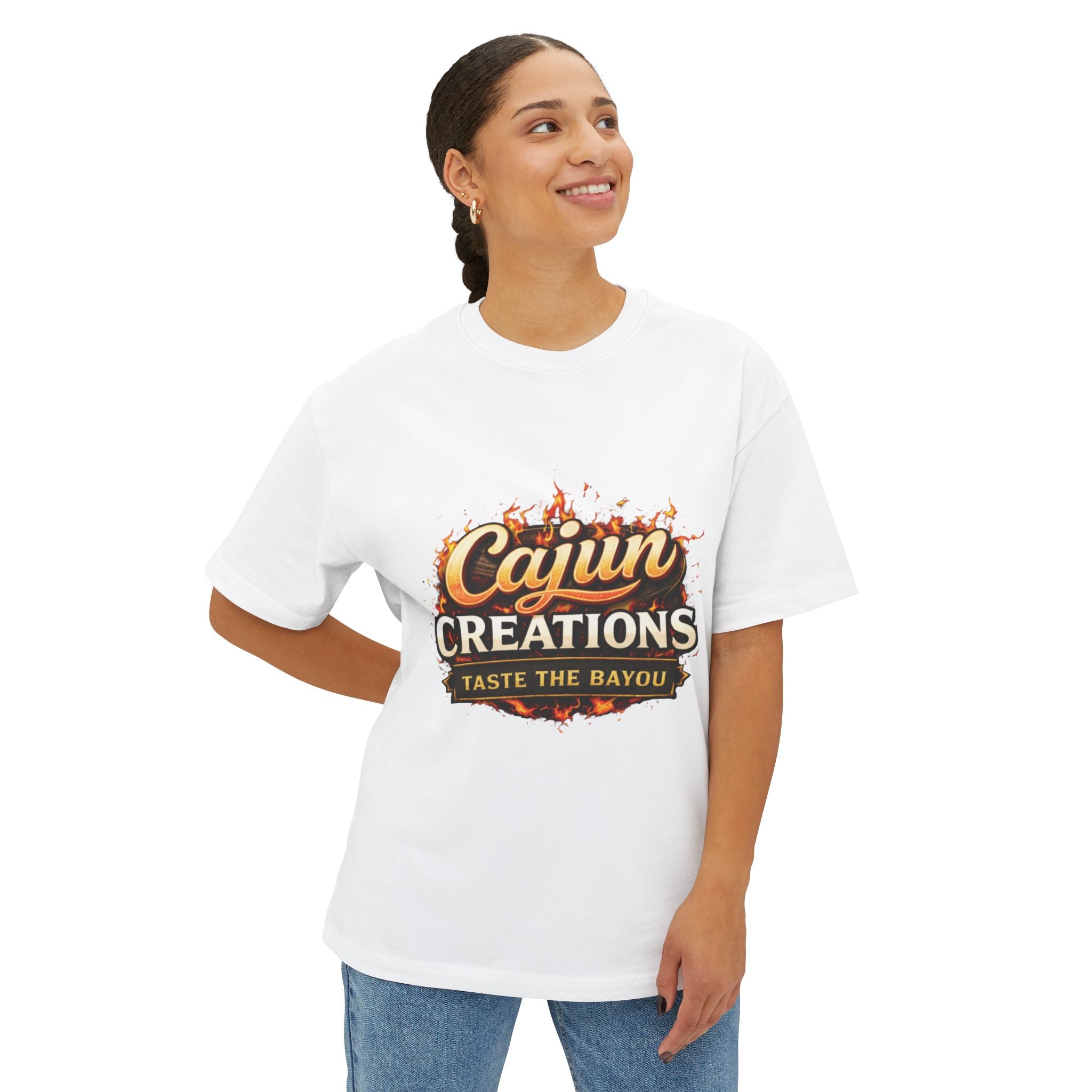 Represent Where You’re From Oversized Boxy Shirt