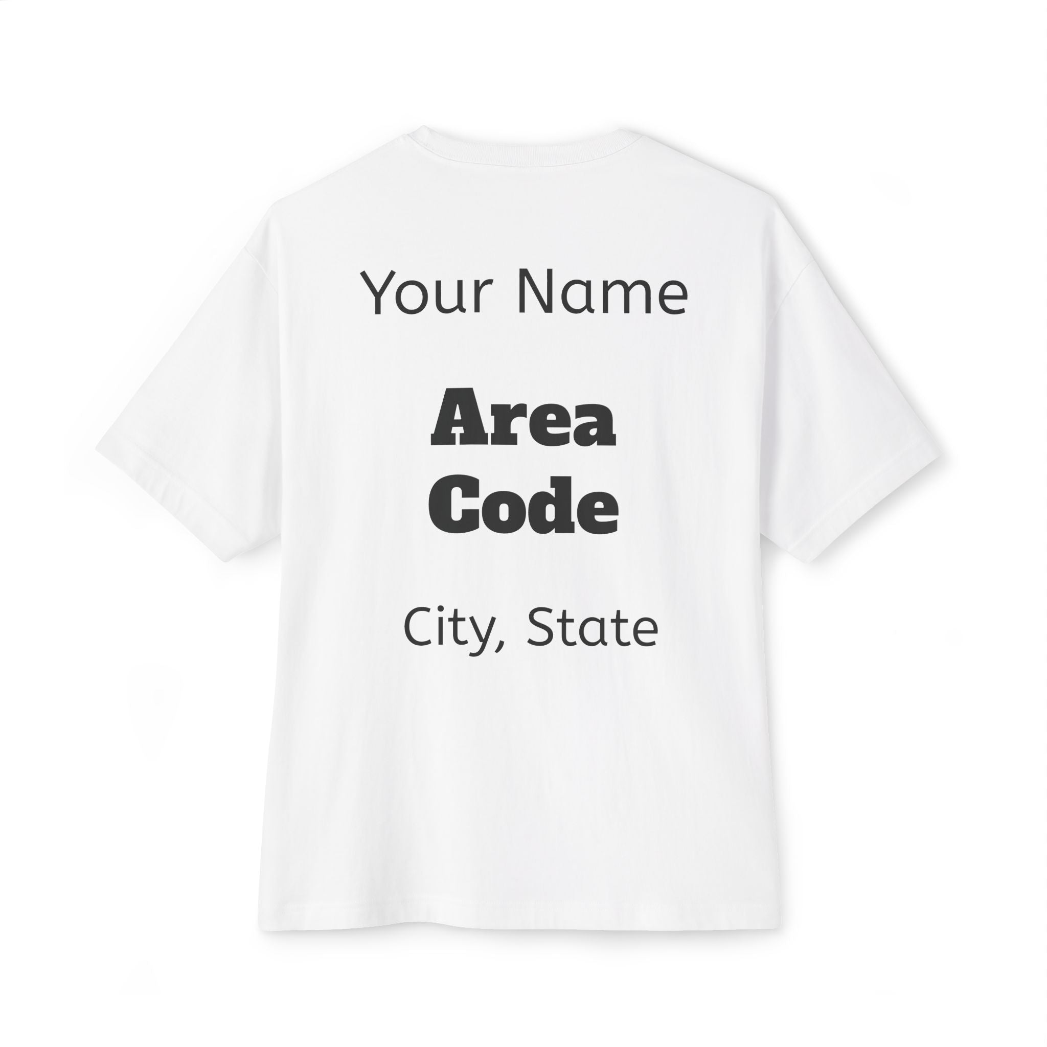 Represent Where You’re From Oversized Boxy Shirt