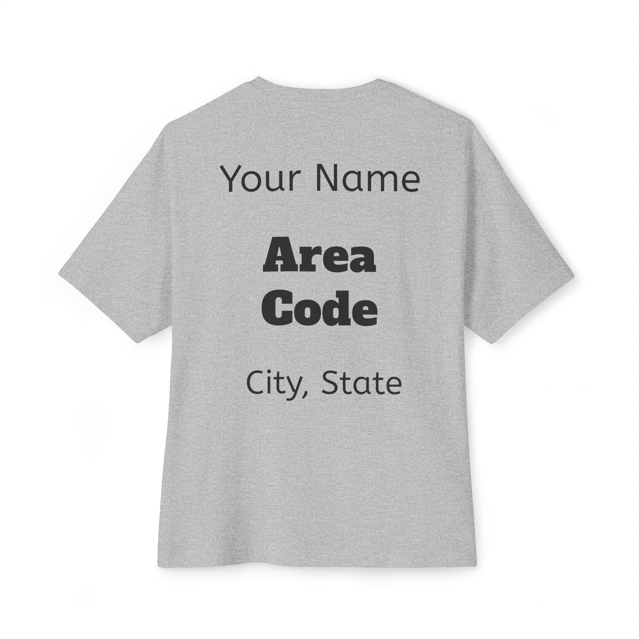 Represent Where You’re From Oversized Boxy Shirt