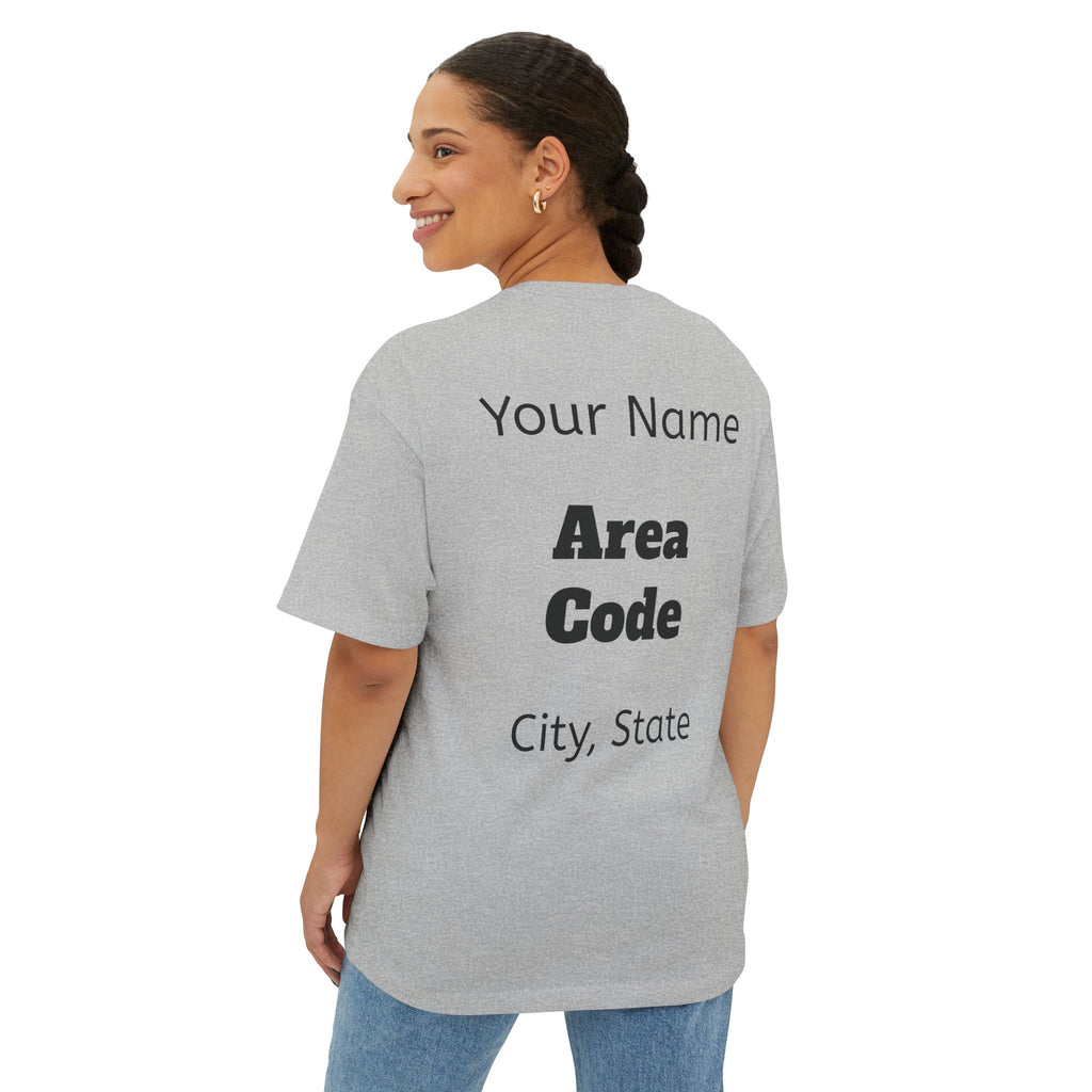 Represent Where You’re From Oversized Boxy Shirt