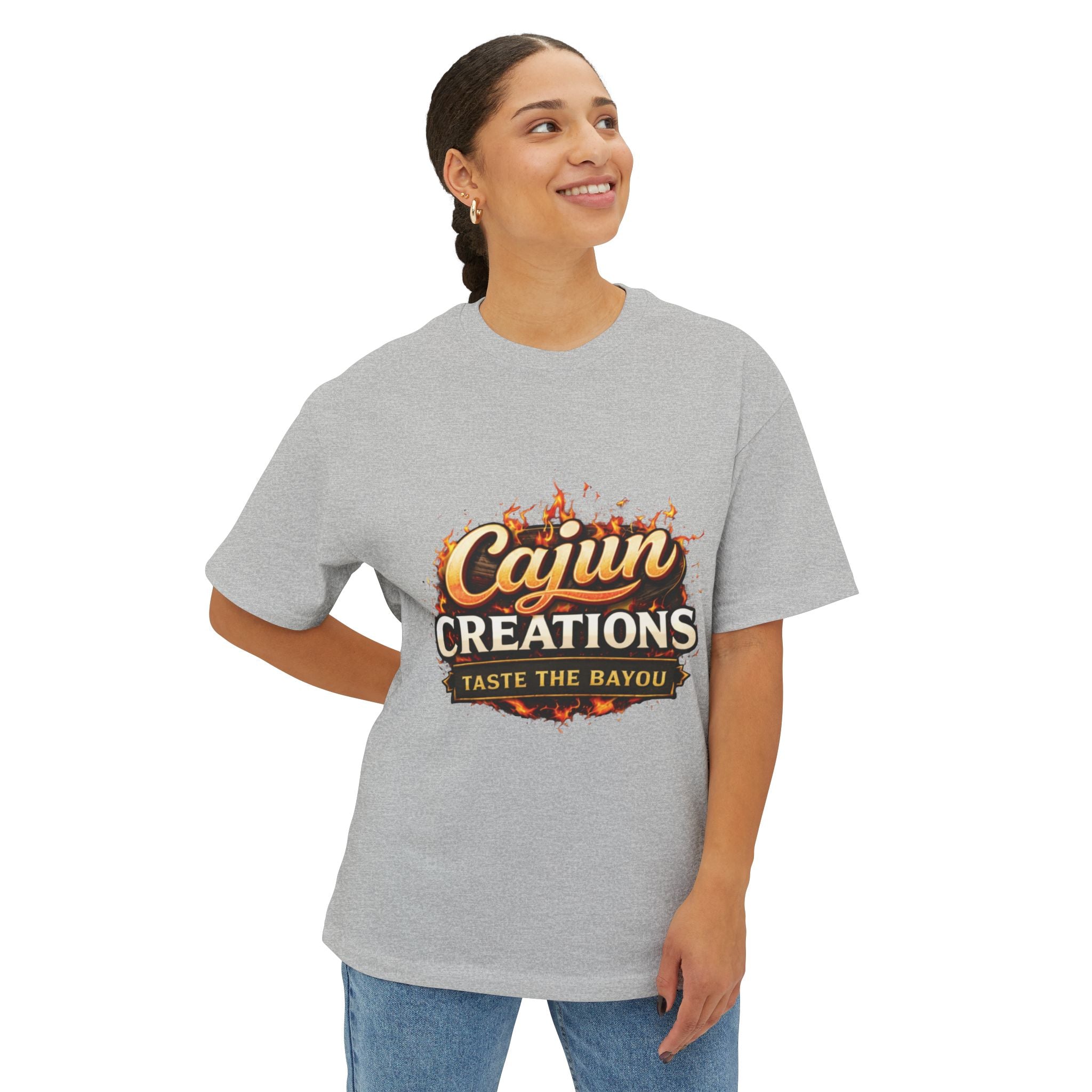 Represent Where You’re From Oversized Boxy Shirt